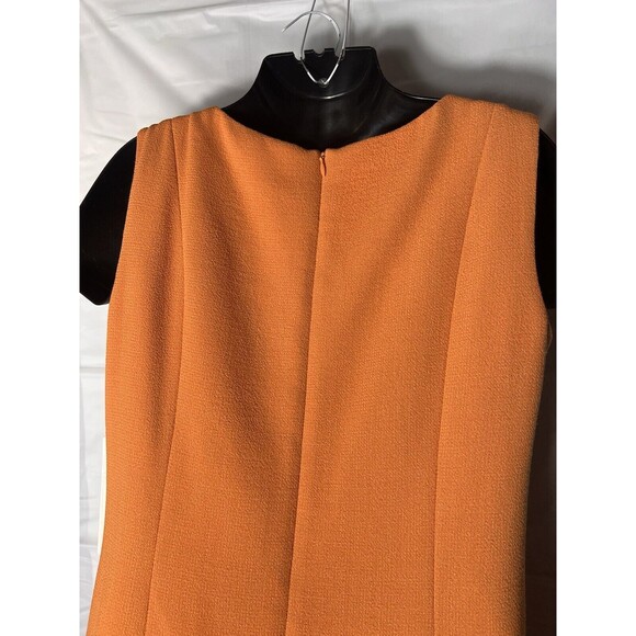 tom and linda platt dress Maderine Size 8 Shift Dress Lined NWT Front Slit - Picture 11 of 12